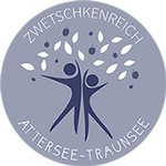 Zwetschkenvielfalt im Naturpark Attersee Traunsee Logo